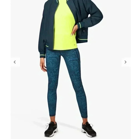 Fearne Cotton x Sweaty Betty Game Changer Jacket, Beetle Blue Block - Picture 1 of 10